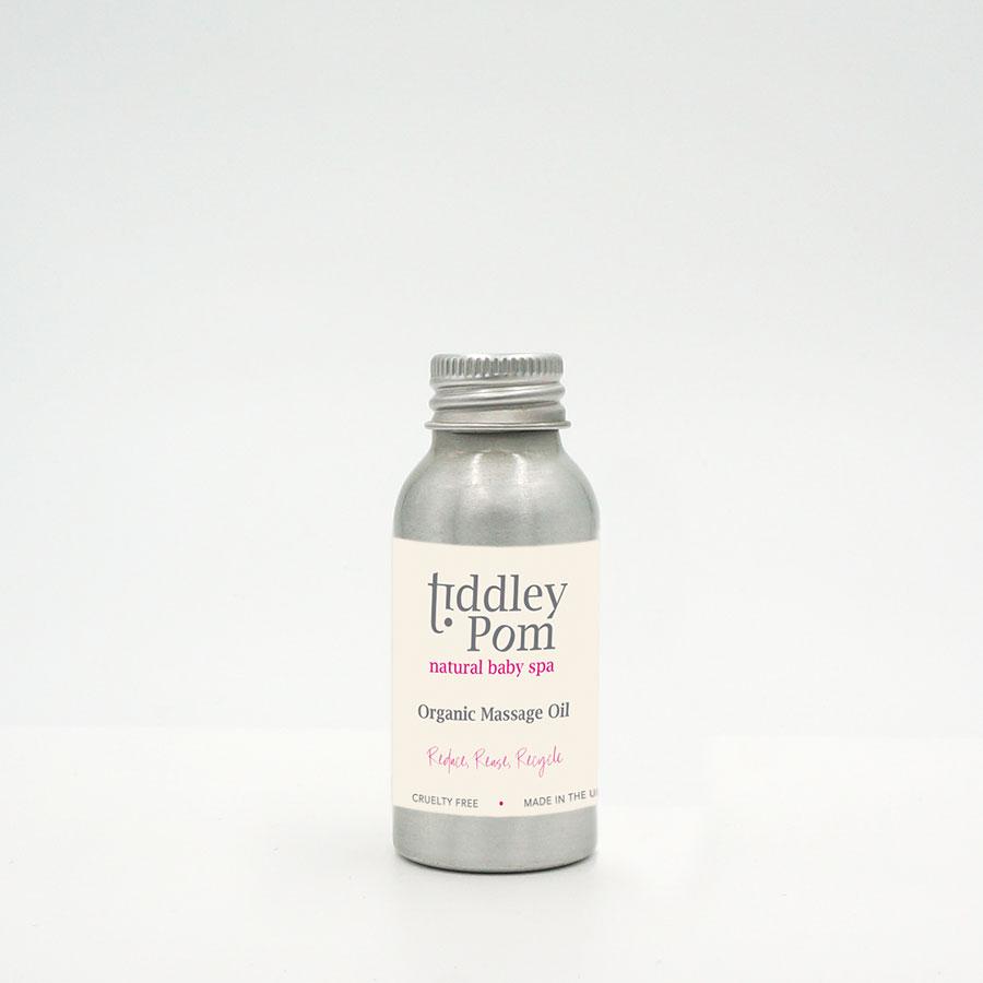30ml Organic Sunflower Oil Baby Massage bottles - Aluminium bottle (30ml)